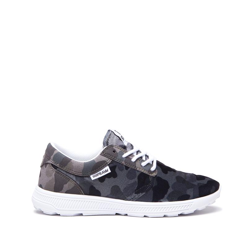 Supra HAMMER RUN Sneaker Low Damen Camouflage / Schwarz Deutsch DYPQV3204